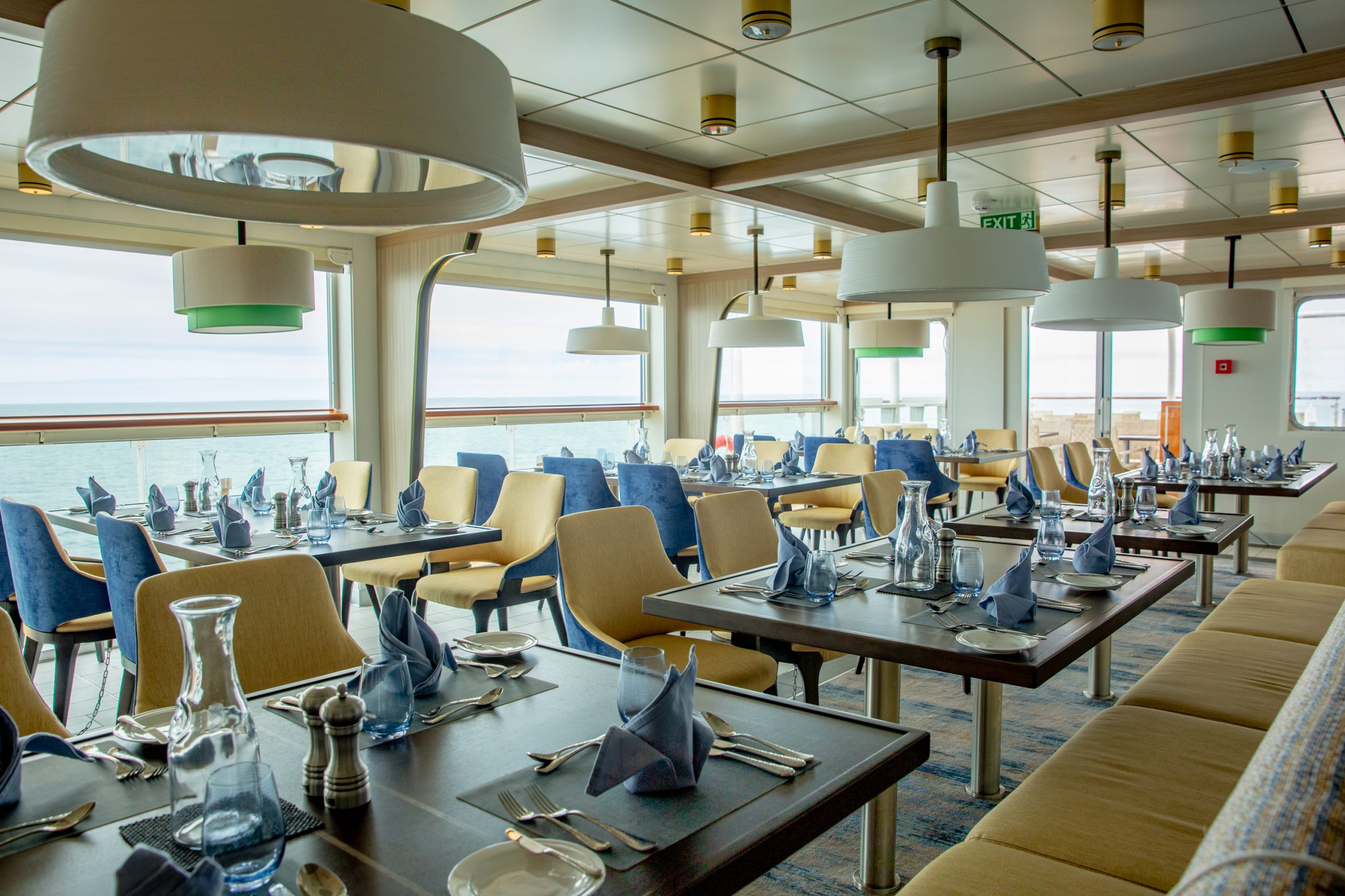 The Rockhopper Restaurant, Deck 8, Sylvia Earle, Pia Harboure