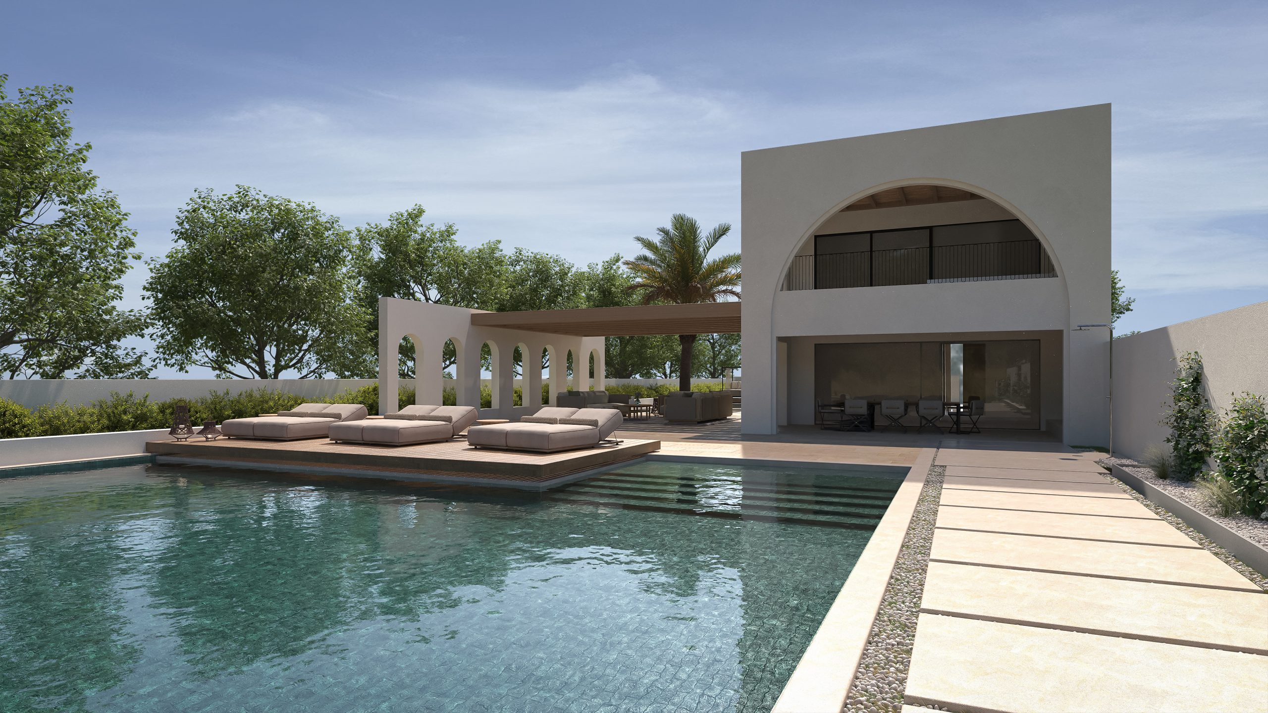 Conrad_Corfu_Four_Bedroom_Private_Pools_Sea_Front_Pool